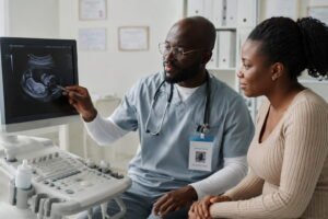 ultra sound consultation at Dr. Ryan Abortion Clinic